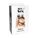 Портупея жіноча шкіряна Art of Sex - Leather Sheron XS-M, чорна 107755 фото 5
