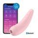 Вакуумний кліторальний стимулятор Satisfyer Curvy 2+ Pink з керуванням через інтернет 108732 фото 1
