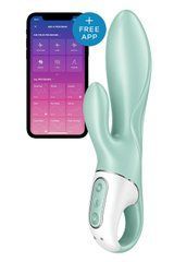 Смарт вібратор-кролик Satisfyer Air Pump Bunny 5+, надувається 104695 фото