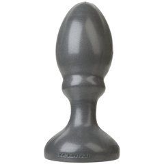 Анальна пробка Doc Johnson American Bombshell Little Boy - Gun Metal, діаметр 5,59 см 102421 фото