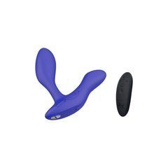 Смарт-вібромасажер простати We-Vibe Vector+ ROYAL BLUE, пульт ДК, регульований кут нахилу 106216 фото