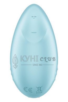Смарт-вібратор для клітора Satisfyer Tropical Tip Light Blue 105126 фото