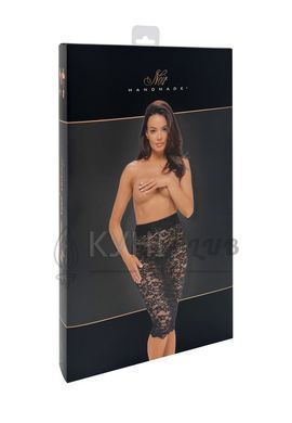Спідниця Noir Handmade F302 Ambivalence, M, black, мереживо, довжина за коліна, шнурівка ззаду 108248 фото