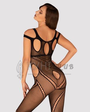 Бодістокінг Obsessive Bodystocking G322 S/M/L, фантасмагорично-силуетний крій 105226 фото