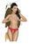 Трусики Penthouse - Naughty valentine Red M/L 104483 фото