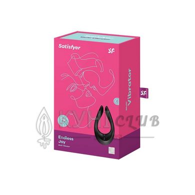 Вібратор для пар Satisfyer Endless Joy Black, 3 незалежні мотори, багатофункціональний 102023 фото