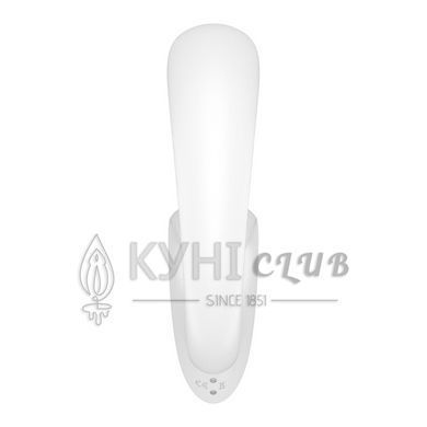 Вагінально-кліторальний вібратор Satisfyer G for Goddess 1 White, 2 мотори 109762 фото