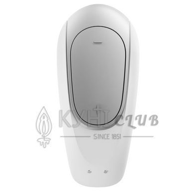 Смартвібратор для пар Satisfyer Double Fun (White) з пультом ДК 102894 фото