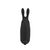 Вибропуля Adrien Lastic Pocket Vibe Rabbit Black со стимулирующими ушками 101385 фото