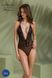 Боди Passion DROSERA BODY black, L/XL, высокие вырезы, верх на завязках 108492 фото 6