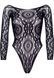 Еротичне боді-бодістокінг Leg Avenue Snap crotch thong back teddy Black S/M 107151 фото 3
