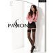 Графитовые чулки на ажурной силиконовой резинке Passion ST003 1/2 grafit 103670 фото 5