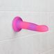 Светящийся в темноте фаллоимитатор ADDICTION - Rave - 8" Glow in the Dark Dildo - Pink Purple 105248 фото 6