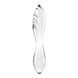 Двосторонній скляний дилдо Satisfyer Dazzling Crystal 1 Transparent, дуже міцний, без стопера 106621 фото 3