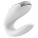 Смартвібратор для пар Satisfyer Double Fun (White) з пультом ДК 102894 фото 4