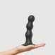 Насадка для страпона Strap-On-Me Dildo Plug Balls Black L 107015 фото 2