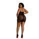 Платье-бодистокинг Moonlight Plus Model 10 XL-XXXL Black 106164 фото 2