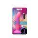 Светящийся в темноте фаллоимитатор ADDICTION - Rave - 8" Glow in the Dark Dildo - Pink Purple 105248 фото 8