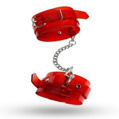 Поножи Feral Feelings - Ankle Restraints Red Trasparent 107323 фото
