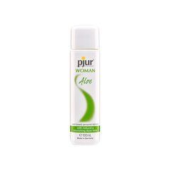 Лубрикант на водній основі pjur Woman Aloe 100 мл, з екстрактом алое, зволожувальний, без парабенів 101203 фото