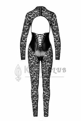 Комбінезон Noir Handmade F299 Enigma, 3XL, мереживо, довгий рукав, імітація корсета, доступ 108234 фото