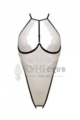 Боді з доступом Passion CHIKA BODY S/M, cream 107703 фото