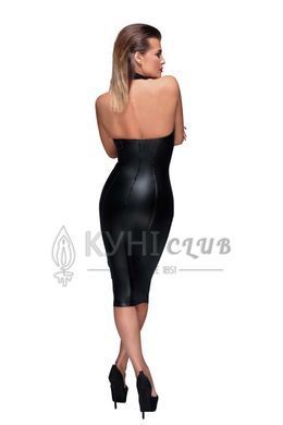 Платье-карандаш с мокрым эффектом Noir Handmade F160 Powerwetlook pencil dress, M 108032 фото