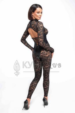Комбінезон Noir Handmade F299 Enigma, 3XL, мереживо, довгий рукав, імітація корсета, доступ 108234 фото