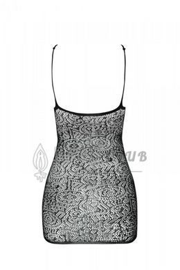 Ажурное мини-платье на тонких бретелях Passion BS096 One Size, red, плетение на груди 106947 фото