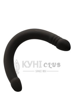 Фалоімітатор двосторонній Dorcel Real Double Do Black, діаметр 4 см, довжина 42 см 101256 фото