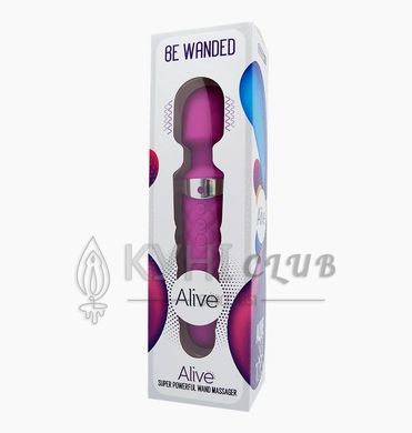 Мінівібромасажер Alive Be Wanded Purple 102367 фото