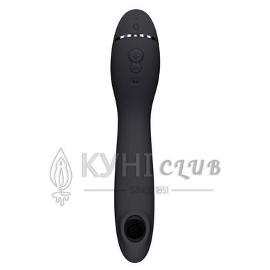 Вакуумний стимулятор для точки G та клітора з вібрацією Womanizer OG Dark Grey, 12 рівнів, 3 режими 109586 фото