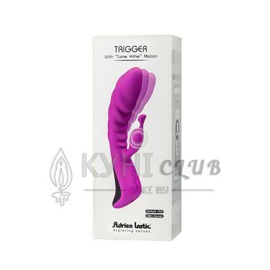 Вибратор Adrien Lastic Trigger с массирующими движениями ствола 100449 фото