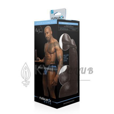 Фалоімітатор Fleshjack Boys: Max Konnor Dildo, за зліпком пеніса порноактора 107576 фото