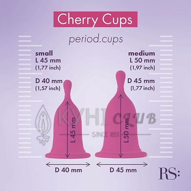 Менструальні чаші RIANNE S Femcare - Cherry Cup 102458 фото