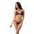 Комплект белья MELISSA BIKINI black S/M - Passion: лиф со шнуровкой и трусики стринги 101615 фото