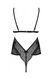 Боді Passion AMBERLY BODY black, S/M, відкрита спина, низ стрінги 108478 фото 4