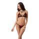 Комплект белья MELISSA BIKINI black S/M - Passion: лиф со шнуровкой и трусики стринги 101615 фото 1