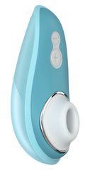 Вакуумний кліторальний стимулятор Womanizer Liberty Blue, магнітна кришка, 2 насадки 100340 фото