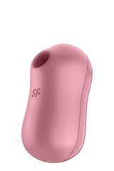 Вакуумний стимулятор із вібрацією Satisfyer Cotton Candy Light Red 104264 фото