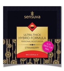 Пробник Sensuva - Ultra-Thick Hybrid Formula Strawberry (6 мл) 100630 фото