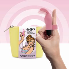 Вібратор на палець FeelzToys Magic Finger Vibrator Pink 102319 фото