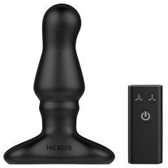 Анальна вібропробка Nexus Bolster з надувною головкою, Чорний 104215 фото