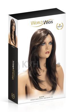Перука World Wigs OLIVIA LONG CHESTNUT 102540 фото