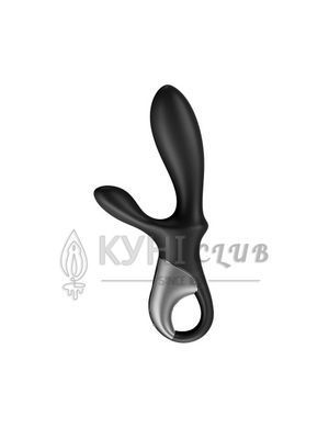 Универсальный смарт вибратор с подогревом Satisfyer Heat Climax + 104054 фото