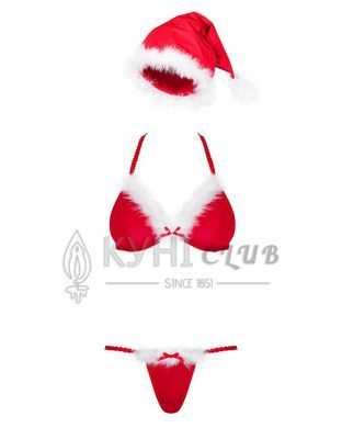 Новогодний комплект Obsessive Santastic 3-pcs set L/XL 107102 фото