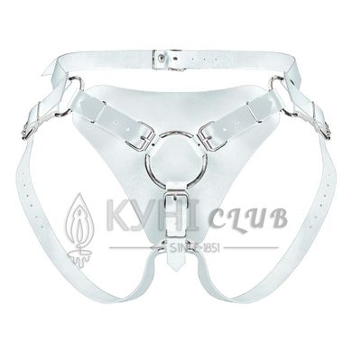 Труси для страпона Feral Feelings Strap-on Harness White, white 106257 фото