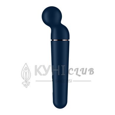 Вібромасажер Satisfyer Planet Wand-er Blue/Rosegold, дуже потужний, бездротовий 106619 фото