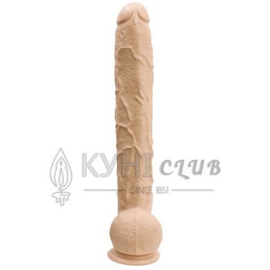 Фалоімітатор Doc Johnson Dick Rambone Cock White, діаметр 6 см, довжина 42 см, ПВХ 109005 фото