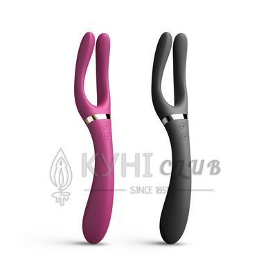 Вибратор-стимулятор Dorcel INFINITE JOY PLUM, многофункциональный, унисекс 105325 фото